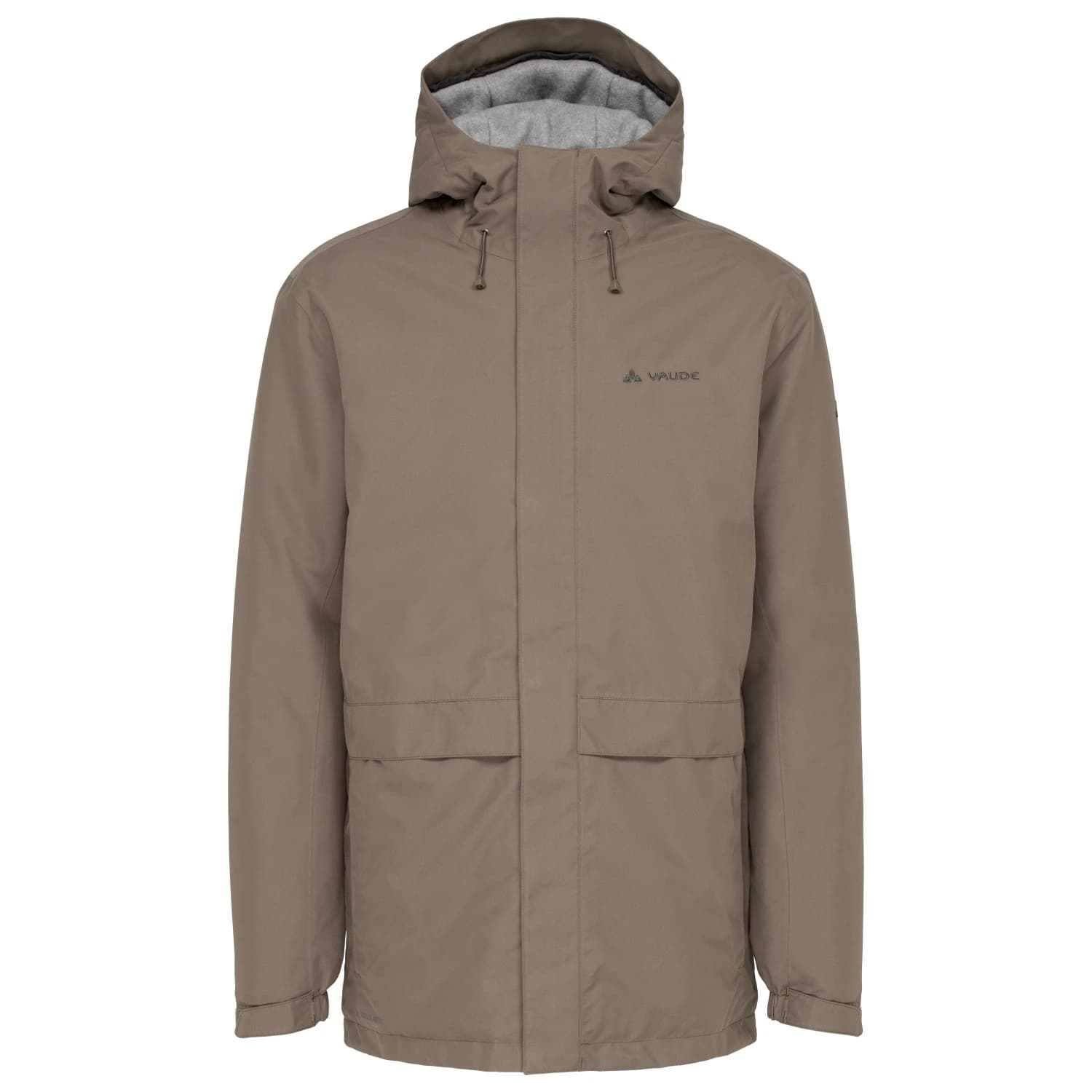 Яке парка Vaude Pellice Wool-Lined Parka II Parka - Deer Brown