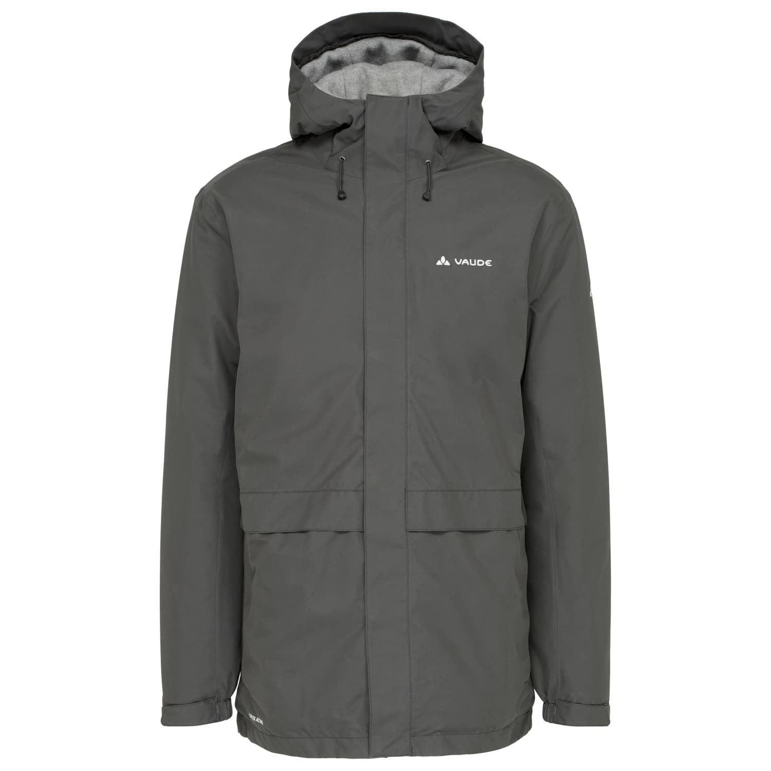 Яке парка Vaude Pellice Wool-Lined Parka II Parka - Graphite