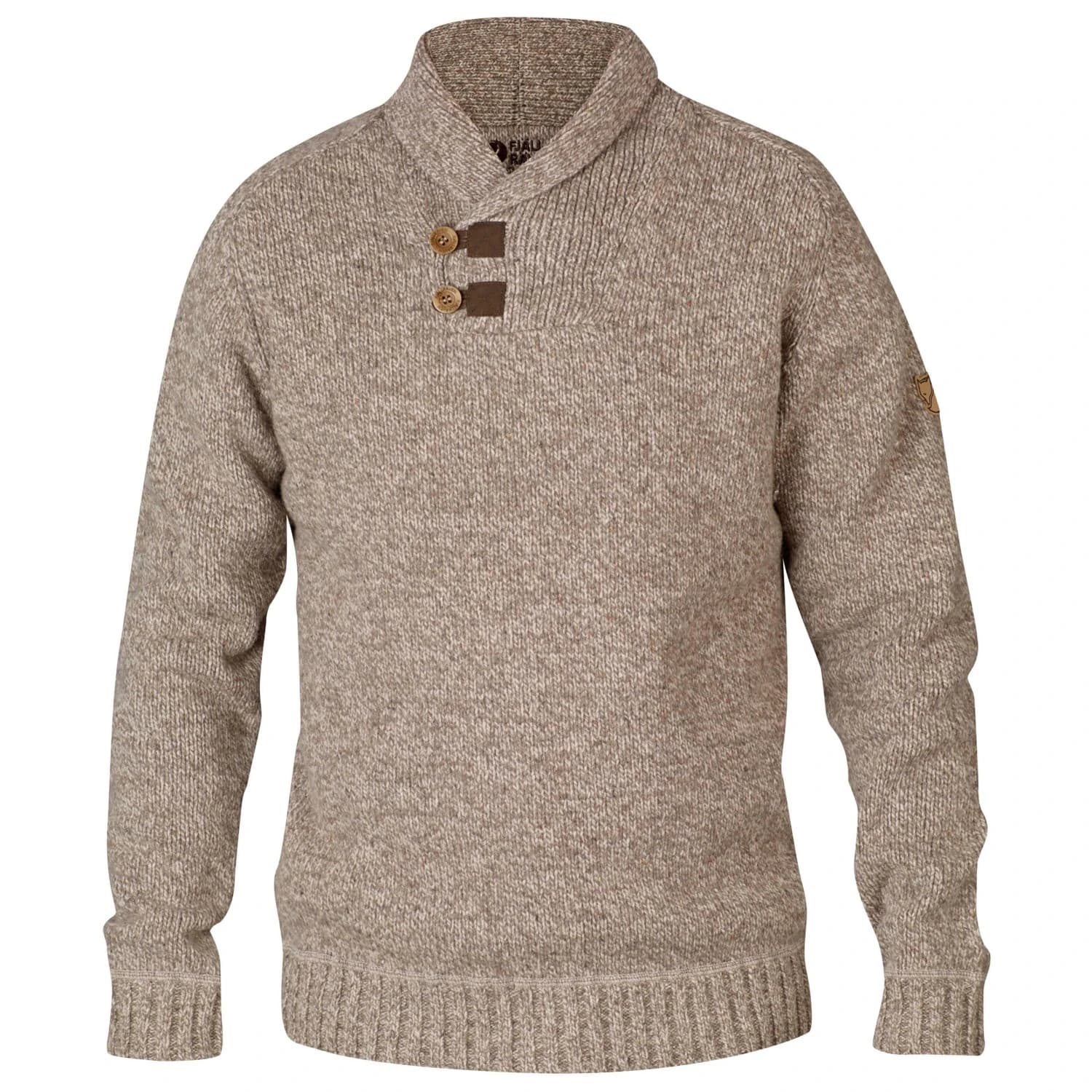 Мъжки вълнен пуловер Fjällräven Lada Sweater Wool jumper - Fog