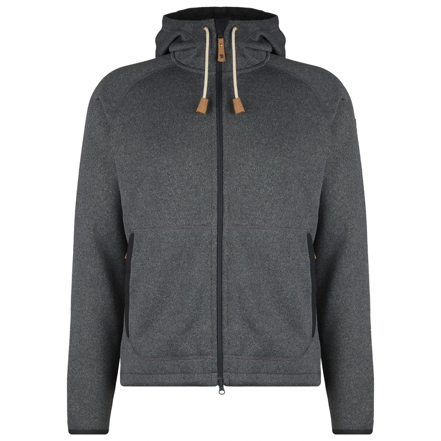 Мъжко поларено яке Fjällräven Övik Fleece Hoodie Fleece jacket - Dark Grey