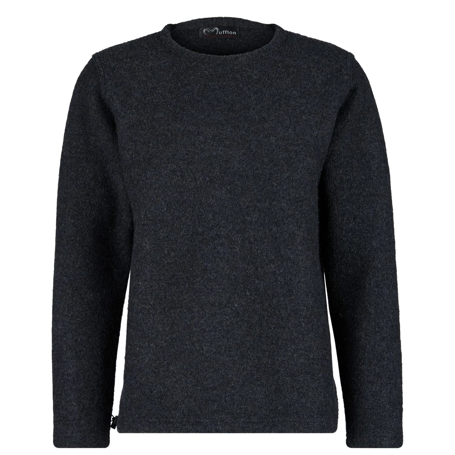 Мъжки вълнен пуловер Mufflon Leon Merino jumper - Anthra