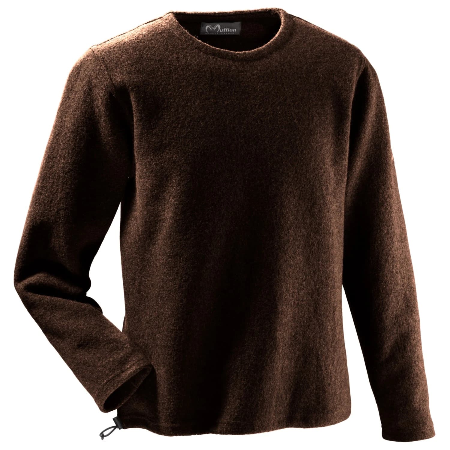 Мъжки вълнен пуловер Mufflon Leon Merino jumper - Brown