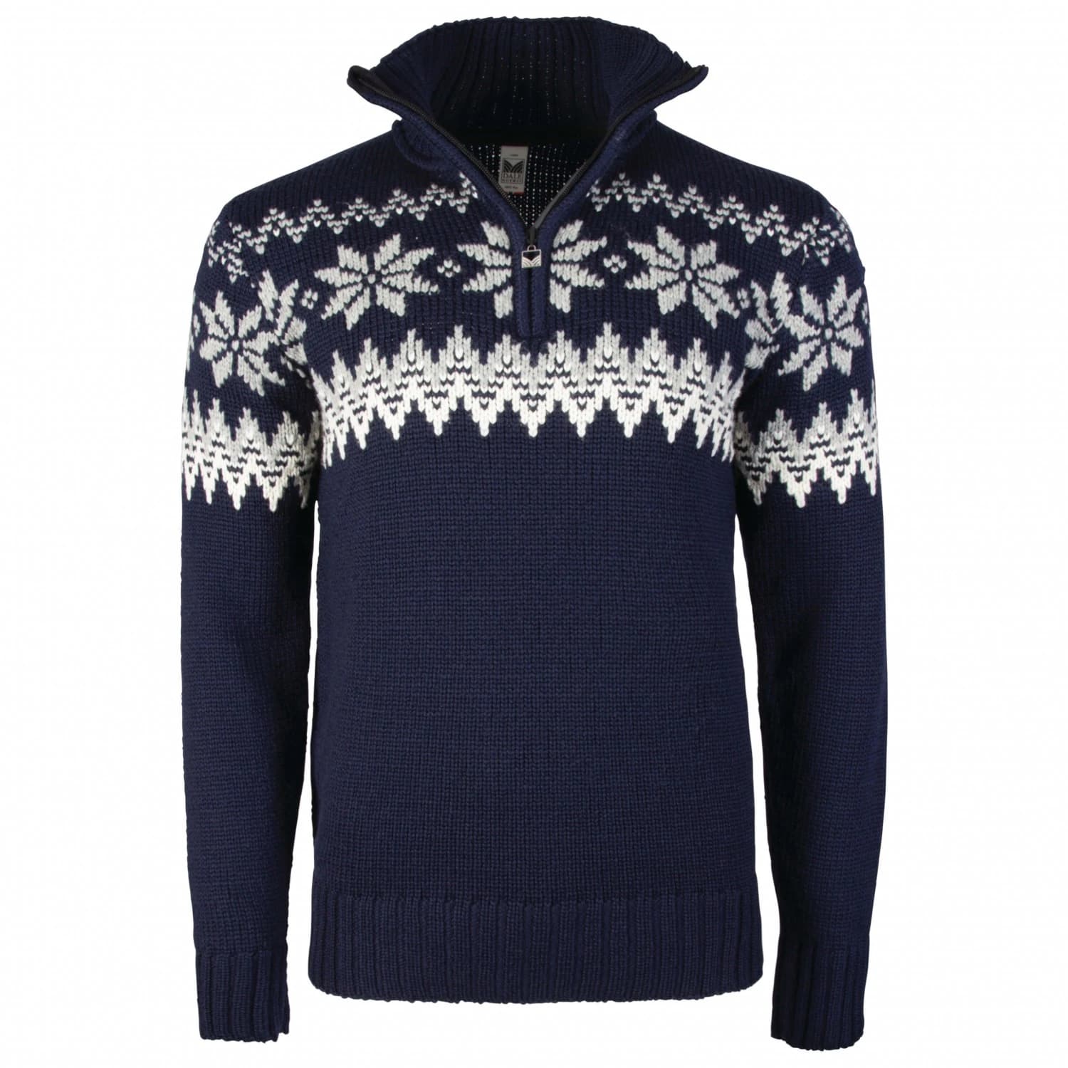 Вълнен пуловер Dale of Norway Myking Merino jumper - Navy / Off White / Lightcharcoal