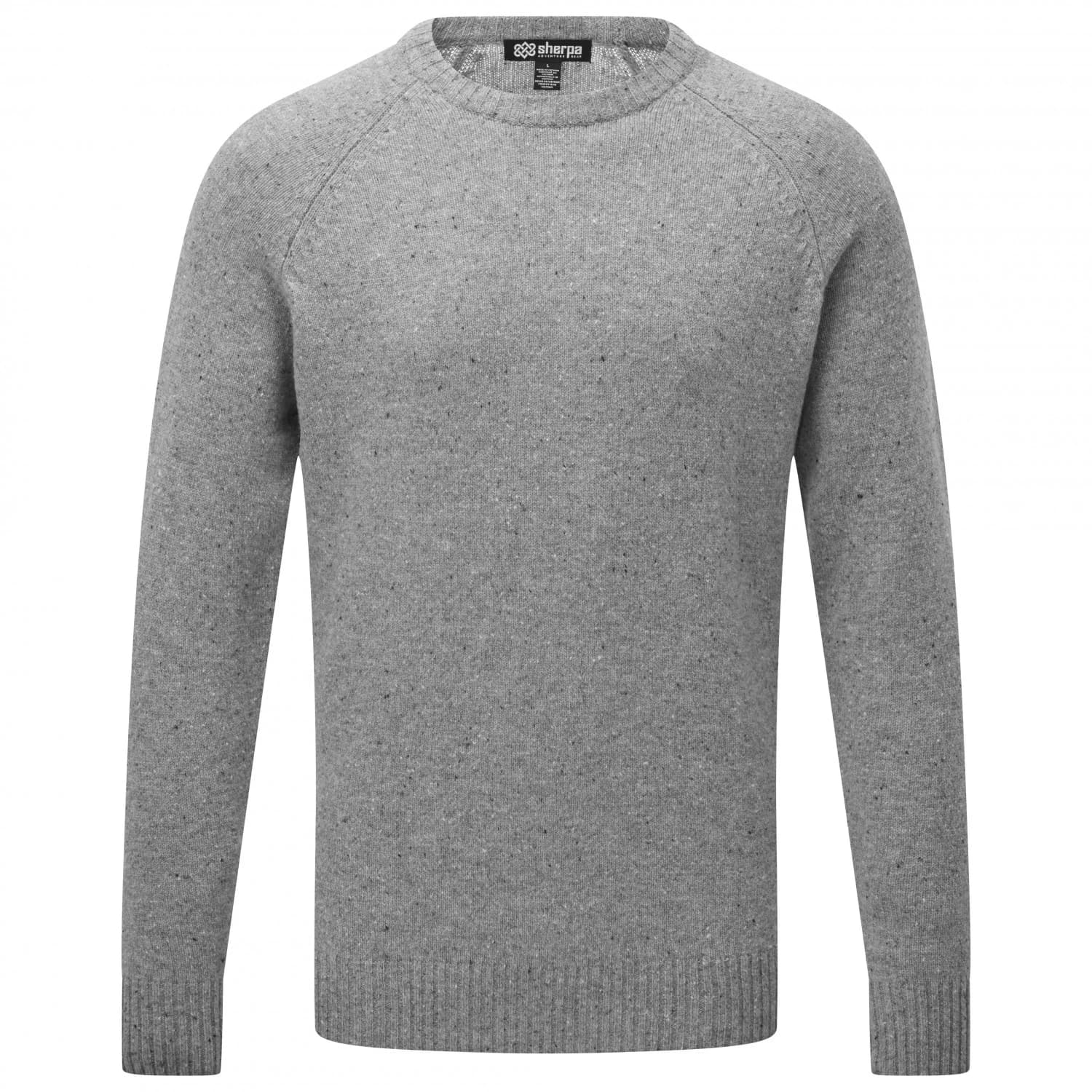Вълнен пуловер Sherpa Kangtega Crew Sweater Merino jumper - Haze