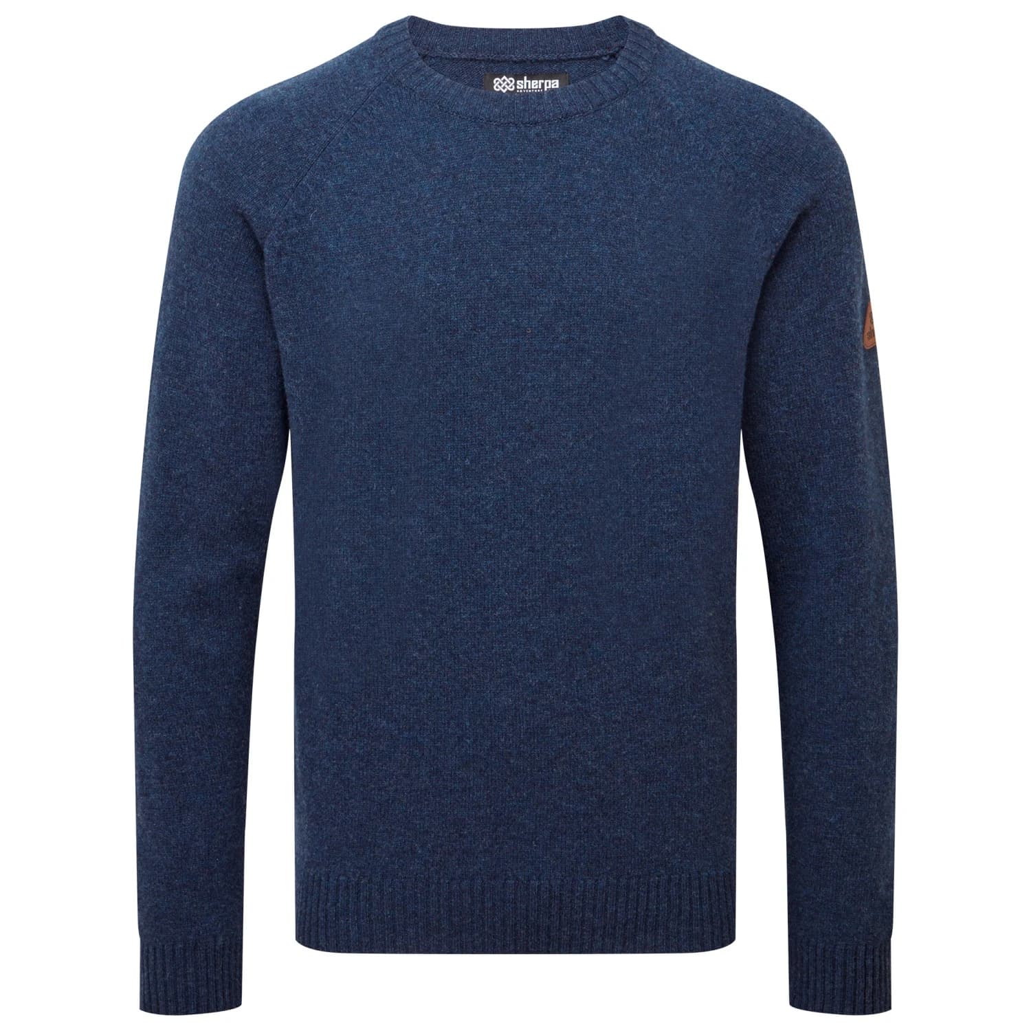 Вълнен пуловер Sherpa Kangtega Crew Sweater Merino jumper - Umber Blue