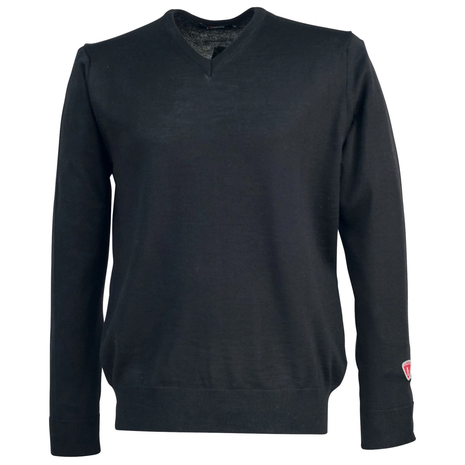 Мъжки вълнен пуловер Ivanhoe of Sweden Cashwool V-Neck Male Merino jumper - Black