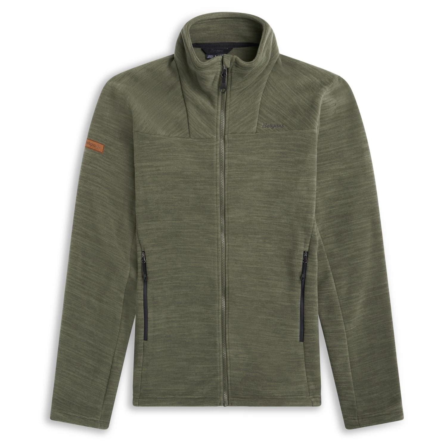 Мъжко поларено яке Bergans Hareid Fleece Jacket - Pine Forest