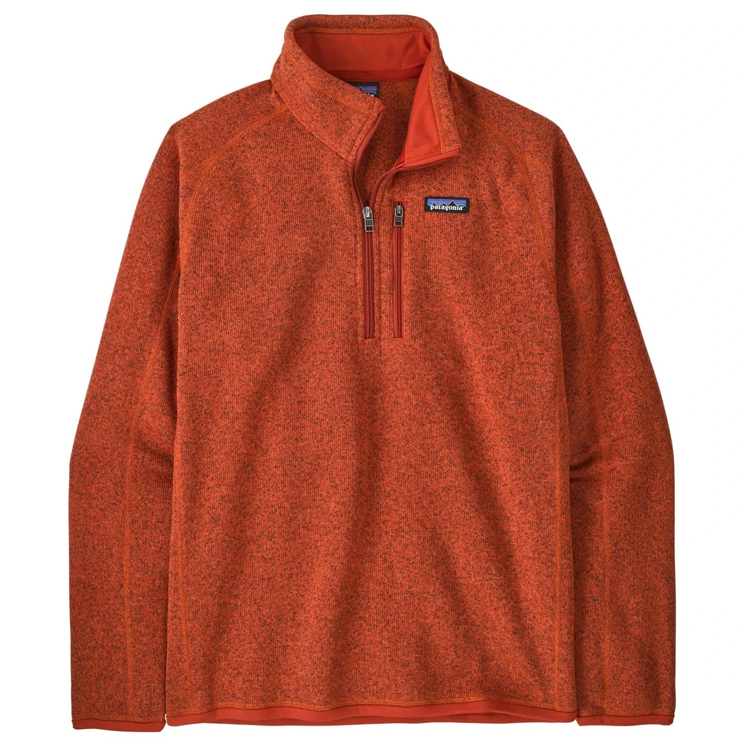 Мъжки поларен пуловер Patagonia Better Sweater 1/4 Zip Fleece jumper - Coal Orange