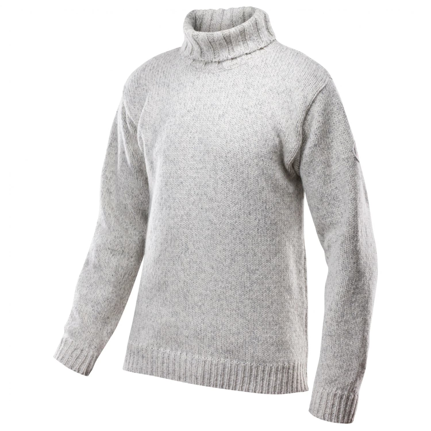 Вълнен пуловер Devold Nansen Sweater High Neck Wool jumper - Grey Melange