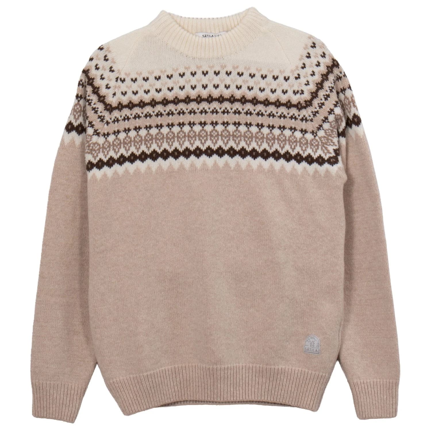 Мъжки вълнен пуловер Sätila Sarek Sweater Wool jumper - Soft Sand