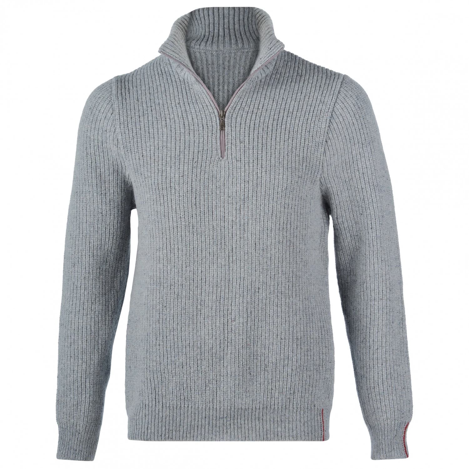 Мъжки вълнен пуловер Engel Troyer Merino jumper - Kiesel