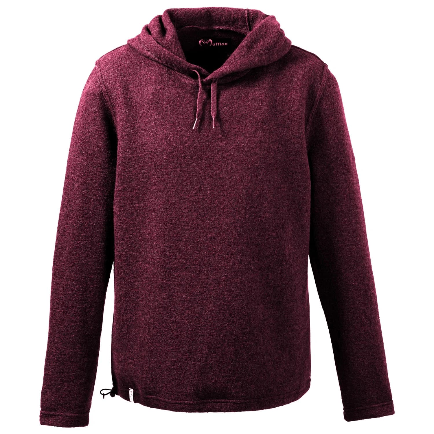 Мъжки вълнен пуловер Mufflon Kamir Wool jumper - Berry