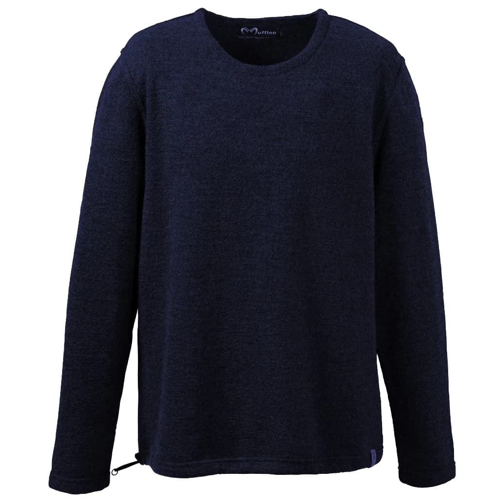 Мъжки вълнен пуловер Mufflon Viktor Wool jumper - Marine