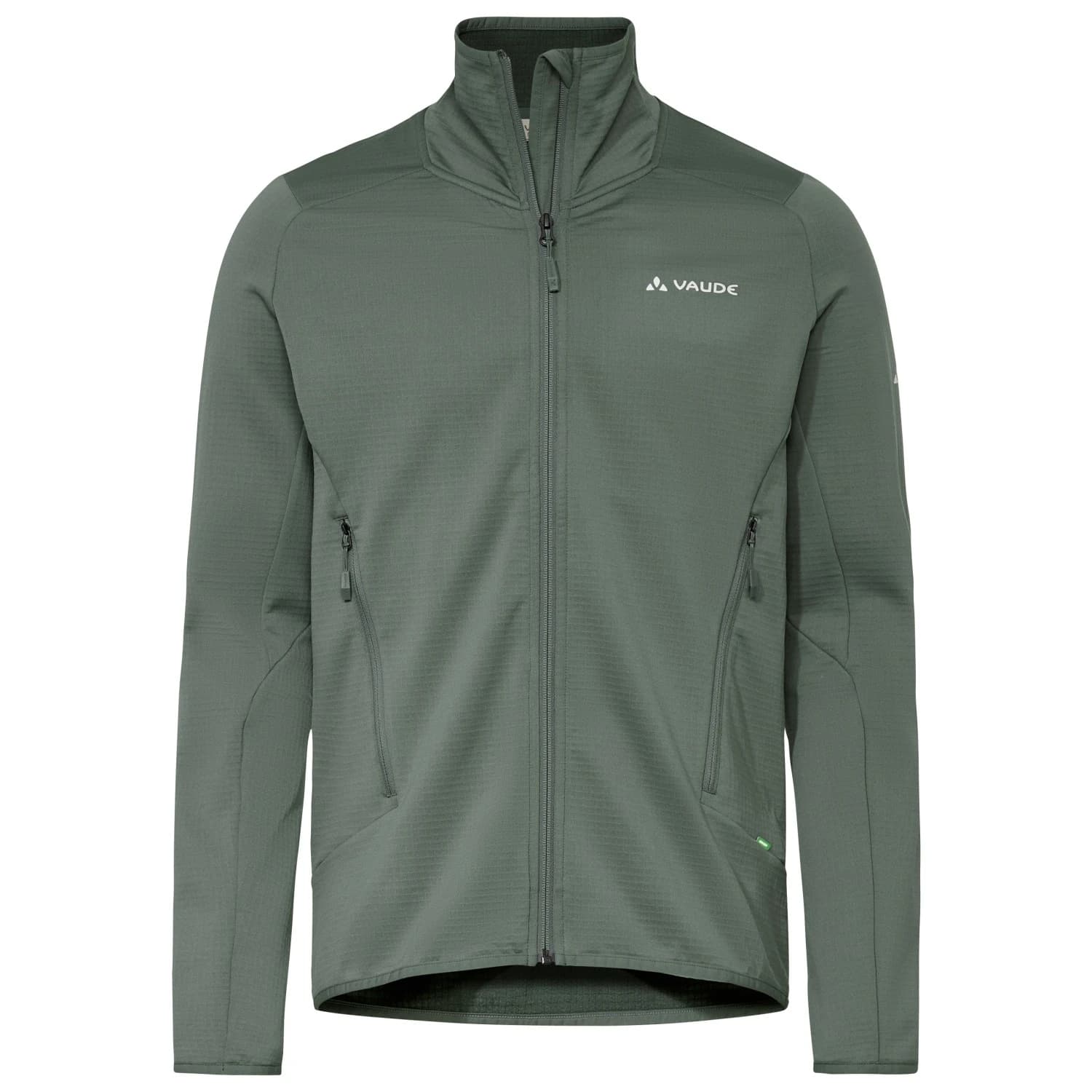 Мъжко поларено яке Vaude Monviso Fleece Full Zip Jacket II Fleece jacket - Agave Uni