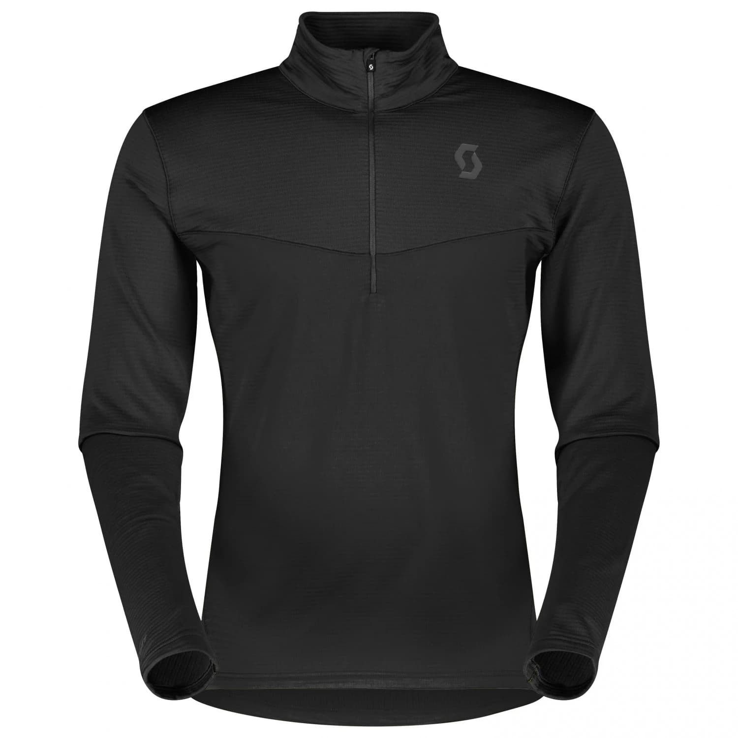 Мъжки поларен пуловер Scott Pullover Defined Light Fleece jumper - Black