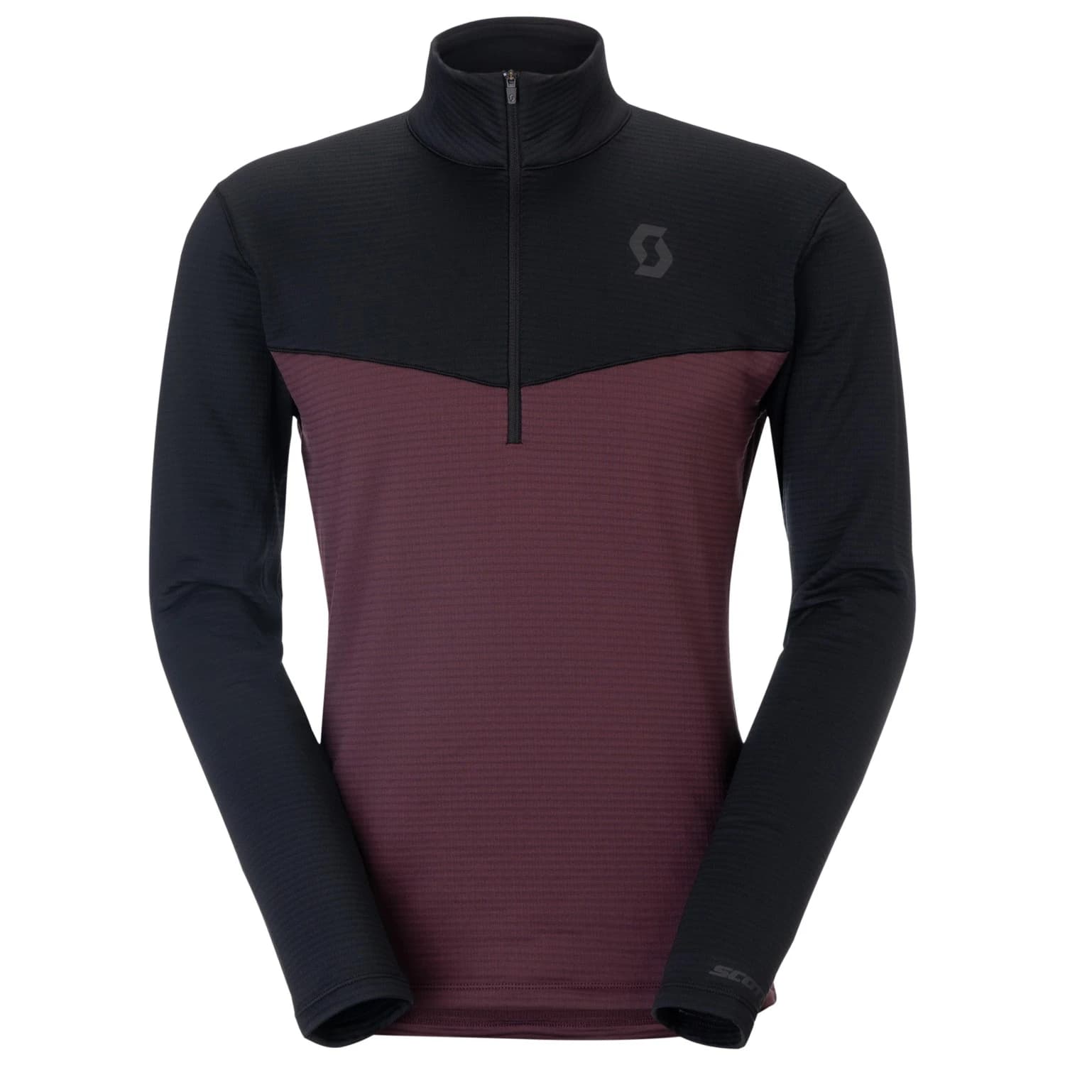 Мъжки поларен пуловер Scott Pullover Defined Light Fleece jumper - Cocoa Red / Black