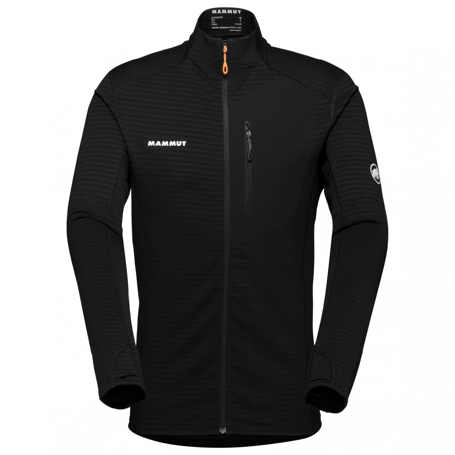 Мъжко поларено яке Mammut Taiss Light ML Jacket Fleece jacket - Black