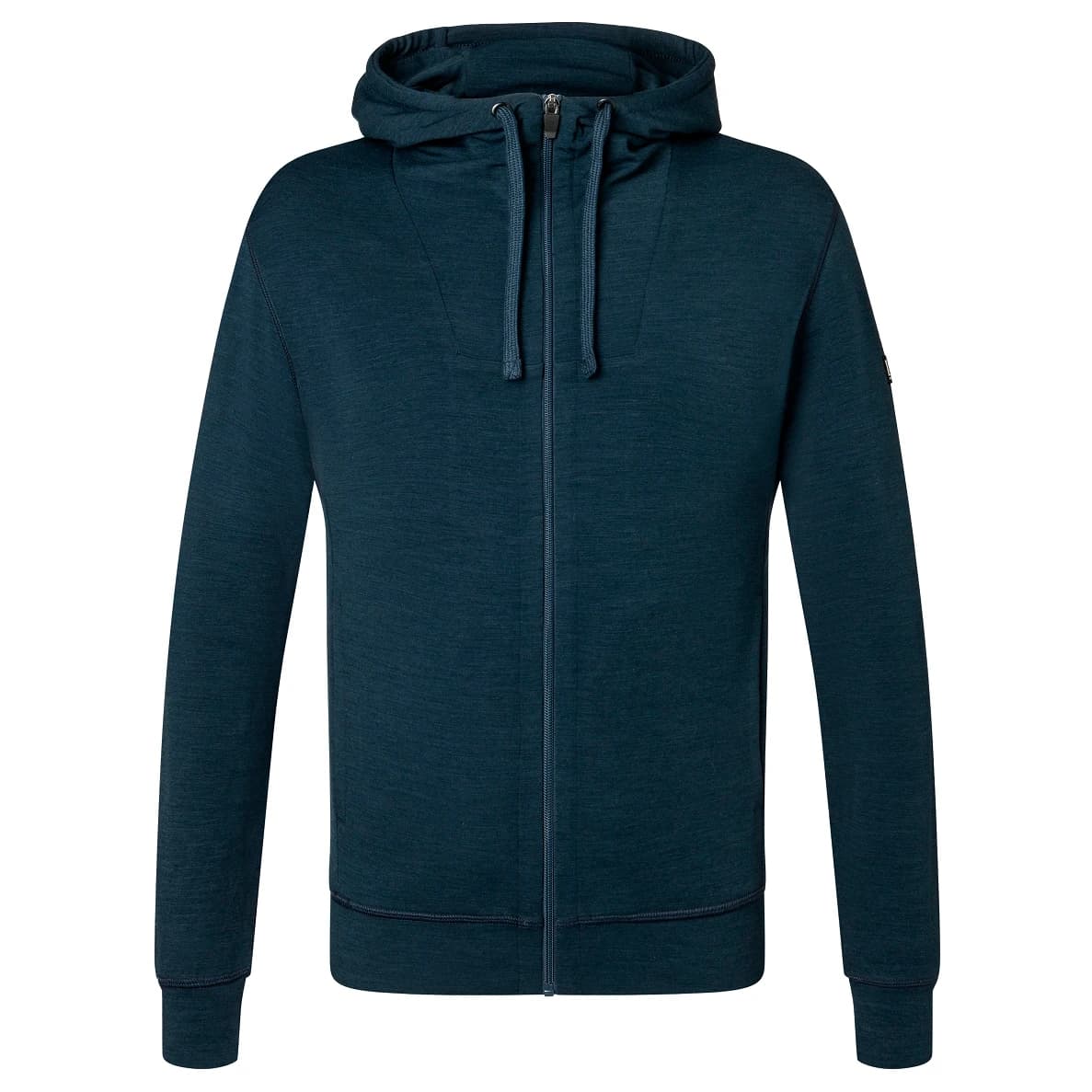 Мъжко вълнено яке super.natural Everyday Hoodie Zip-up hoodie - Blueberry