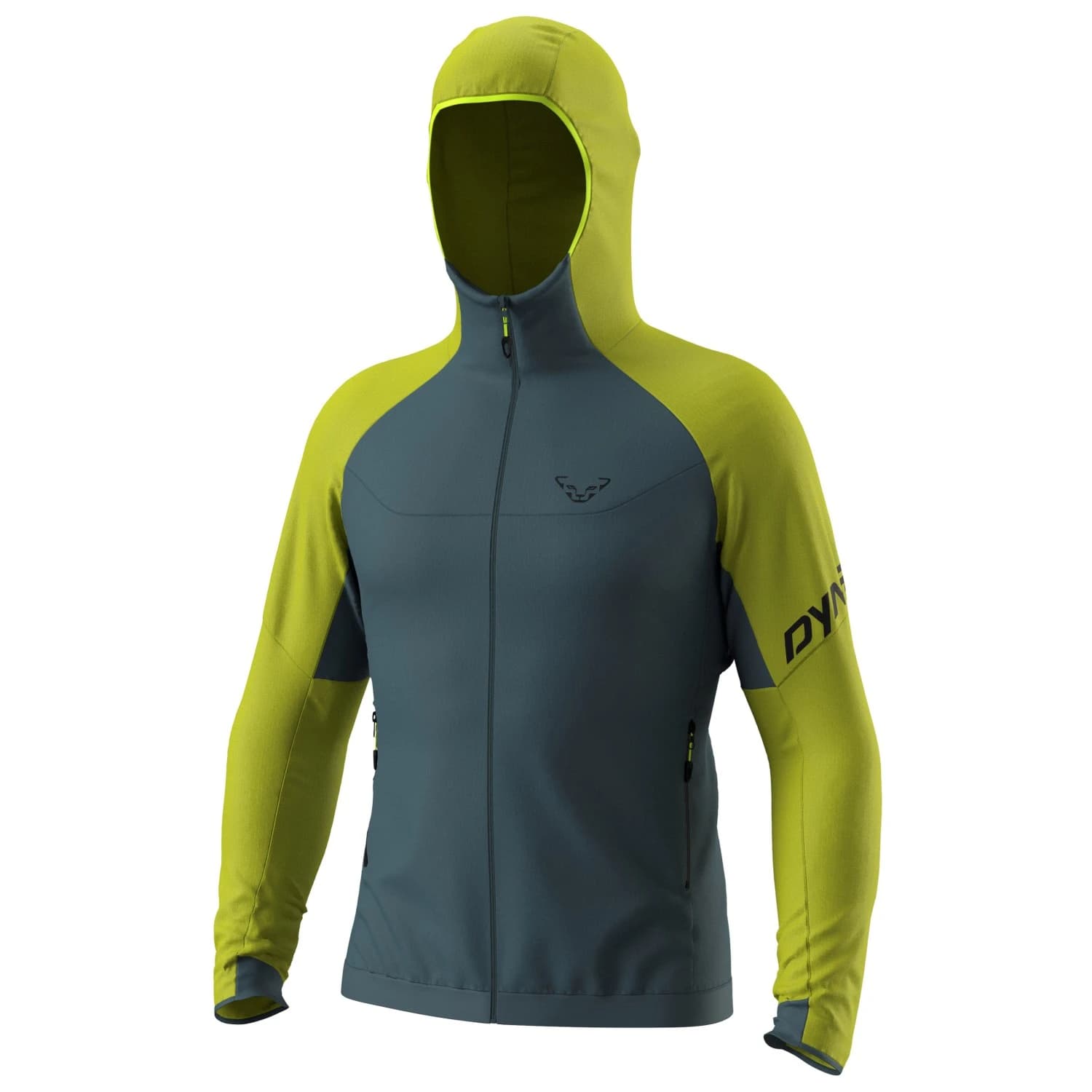 Мъжко поларено яке Dynafit Transalper Polartec Hooded Jacket Fleece jacket - Golden Lime
