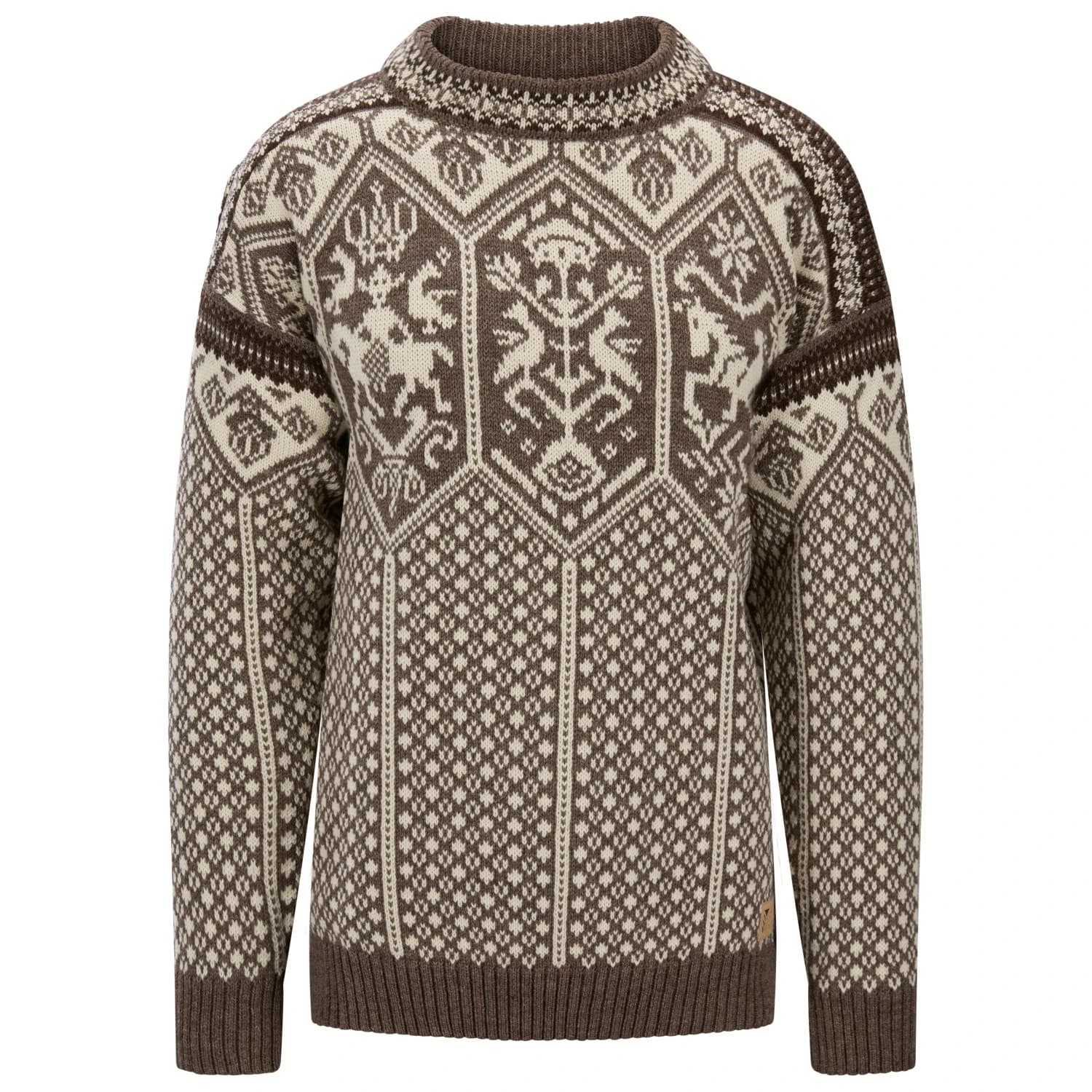 Вълнен пуловер Dale of Norway 1994 Sweater Wool jumper - Nutmeg / Nat.White / Coffee