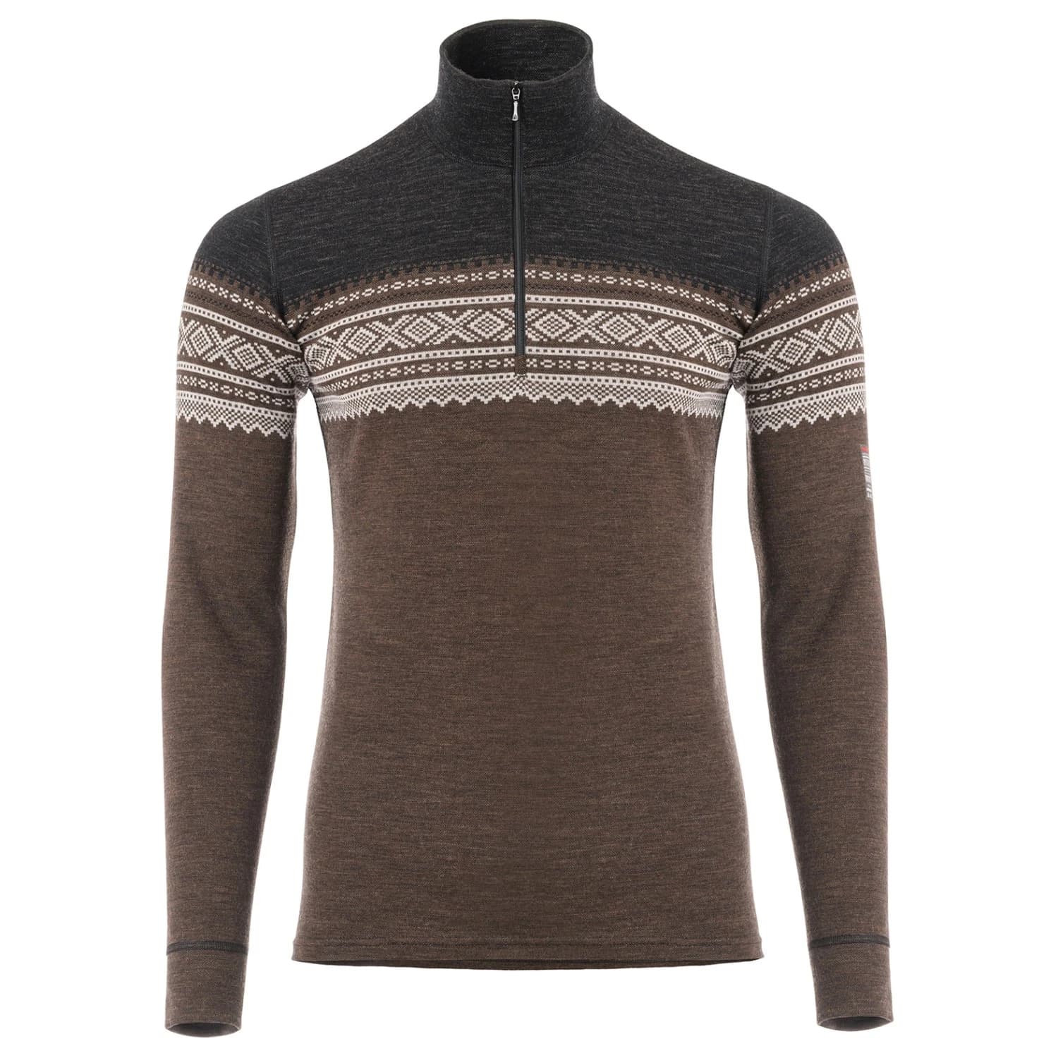 Мъжки вълнен пуловер Aclima Designwool Marius Mockneck Merino jumper - Andersnatten