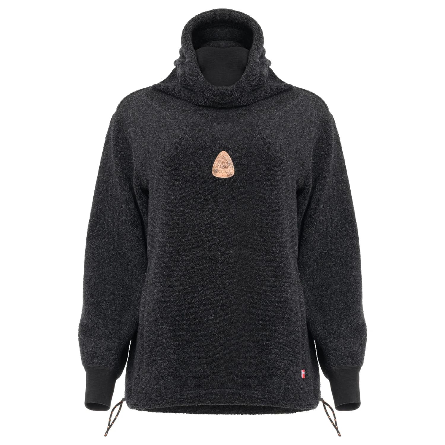 Вълнен пуловер Aclima Reborn Terry Pullover Merino jumper - Dark Grey Melange