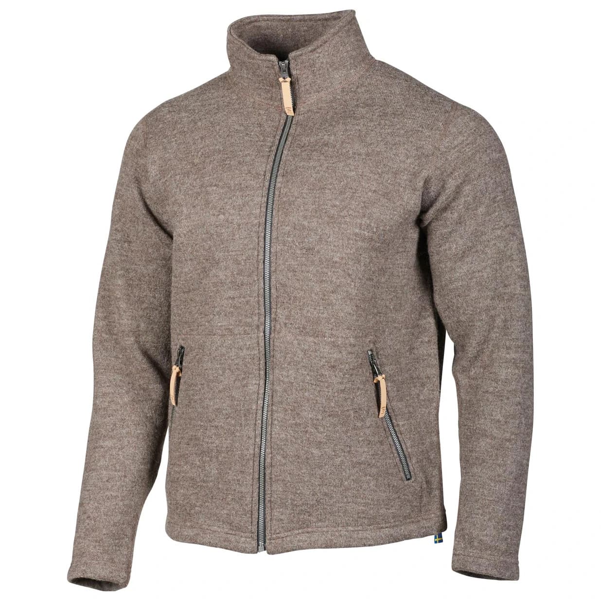 Мъжко вълнено яке Ivanhoe of Sweden NLS Sap Full Zip Wool jacket - Nutmeg