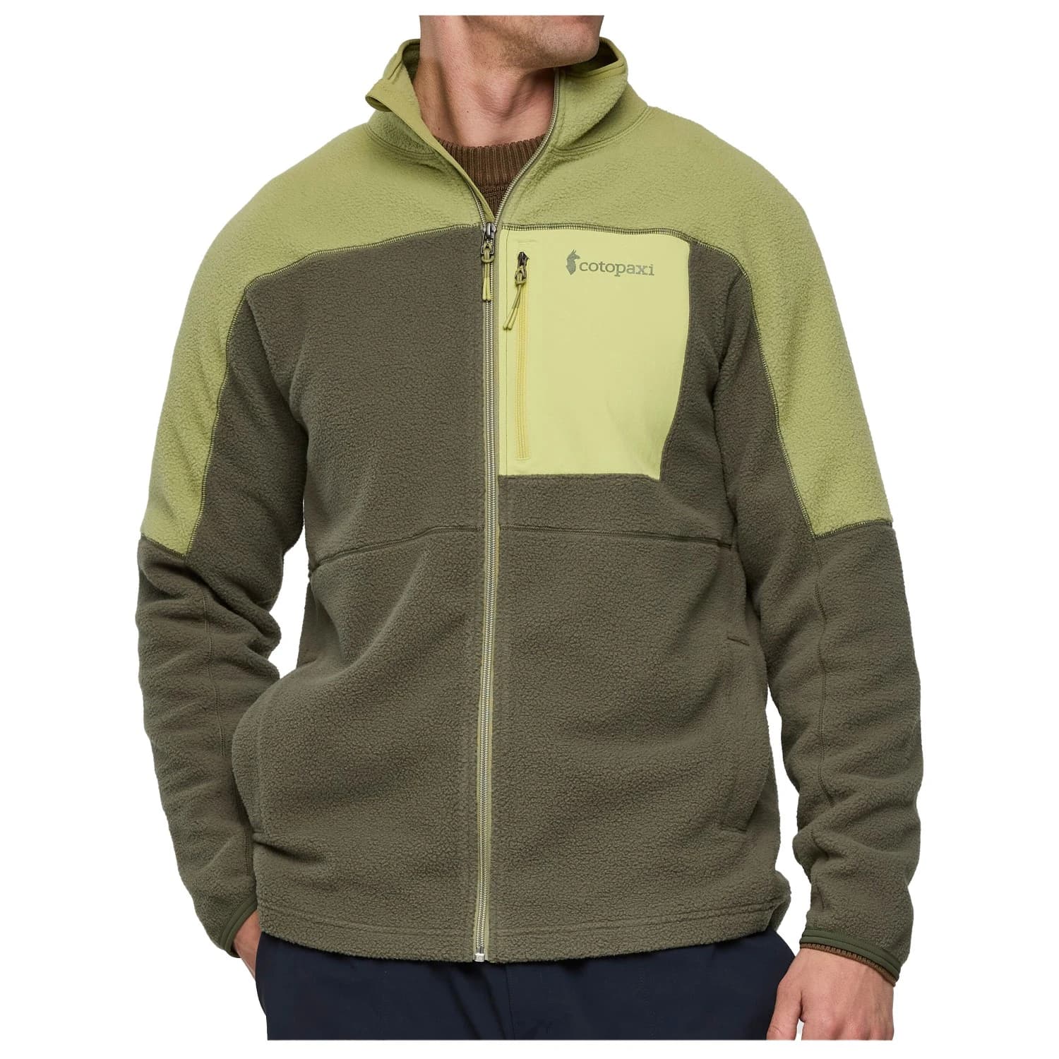 Мъжко поларено яке Cotopaxi Abrazo Fleece Full-Zip Jacket Fleece jacket - Seed / Fatigue