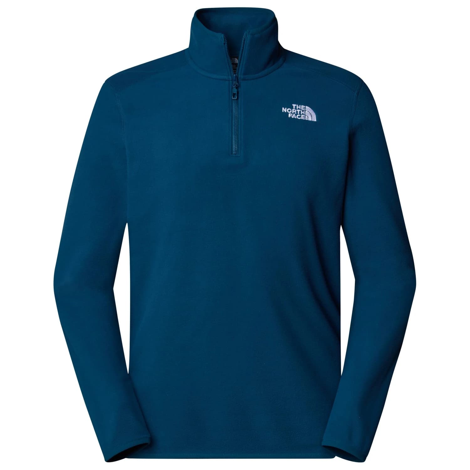 Мъжки поларен пуловер The north face 100 Glacier 1/4 Zip Fleece jumper - Midnight Petrol