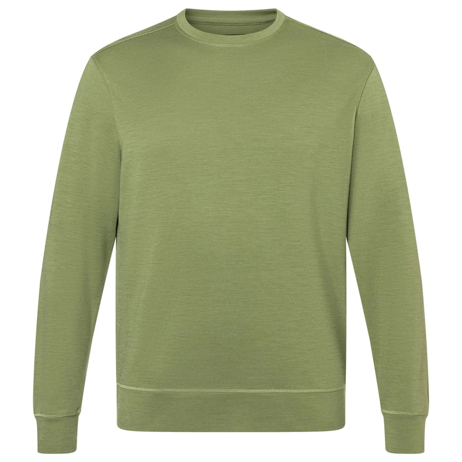Мъжки вълнен пуловер super.natural Solution Bio Crew Merino jumper - Sage