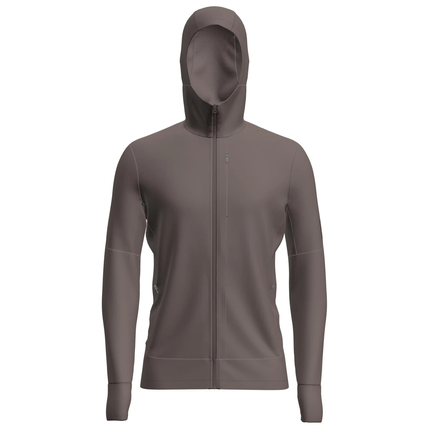 Мъжко вълнено яке Icebreaker Merino 260 Quantum IV L/S Zip Hoodie Merino hoodie - Porcini