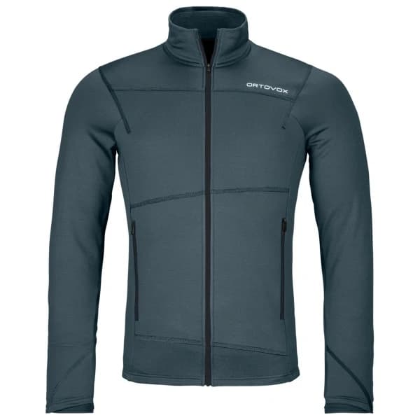 Мъжко вълнено яке Ortovox Fleece Light Jacket Fleece jacket - Dark Arctic Grey