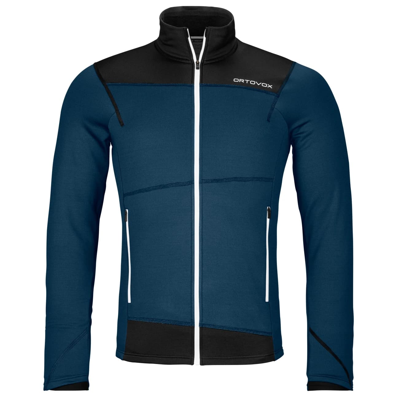Мъжко вълнено яке Ortovox Fleece Light Jacket Fleece jacket - Deep Ocean III