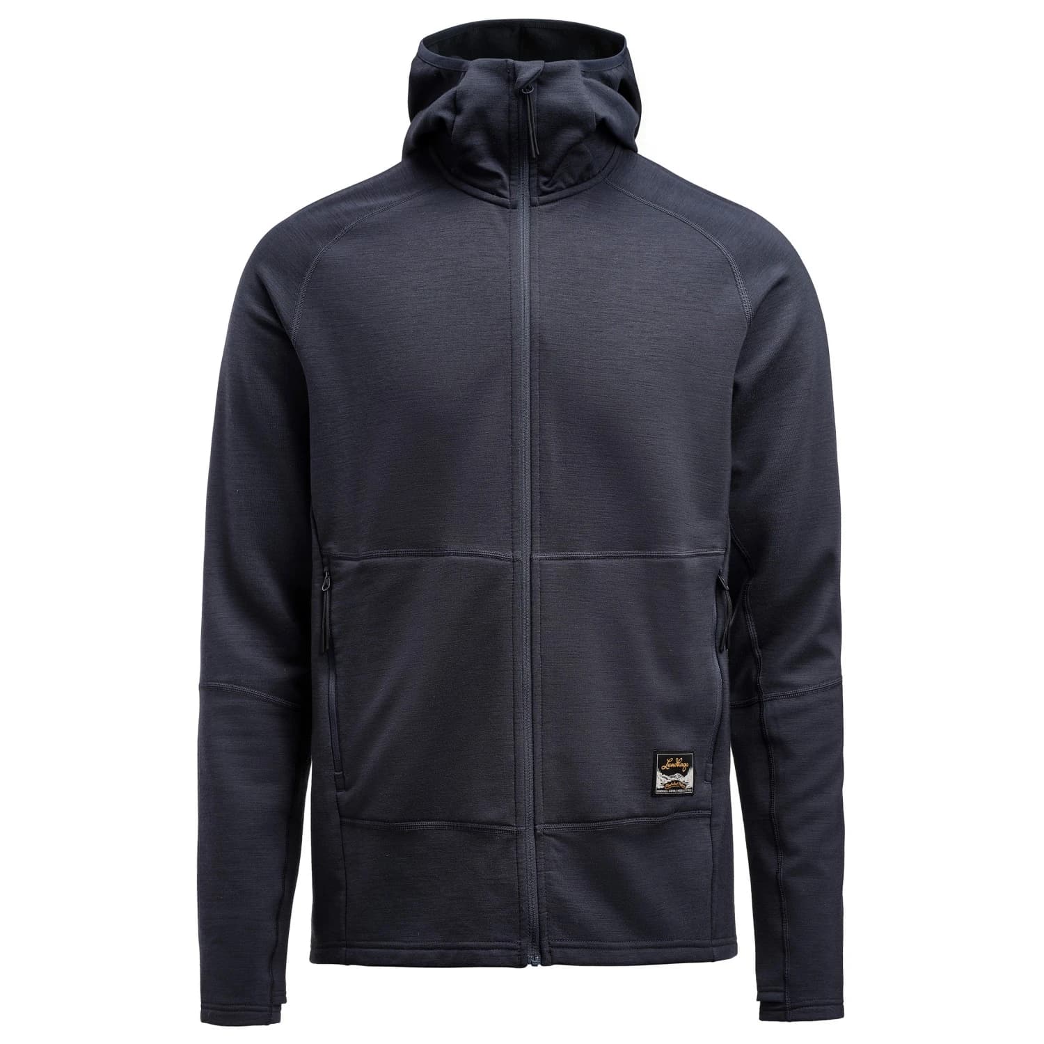 Мъжко вълнено яке Lundhags Tived Merino Hoodie Merino hoodie - Deep Blue