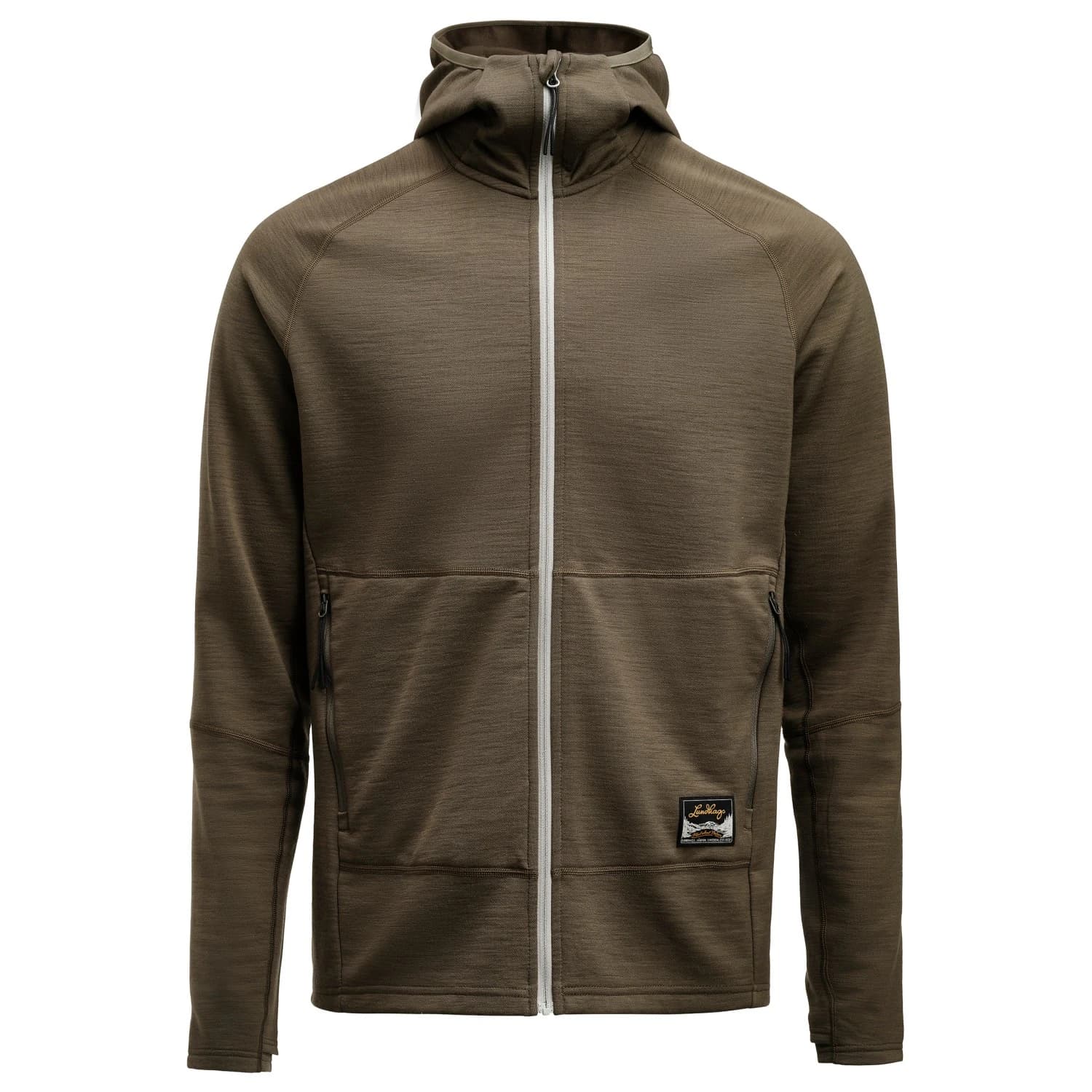 Мъжко вълнено яке Lundhags Tived Merino Hoodie Merino hoodie - Forest Green