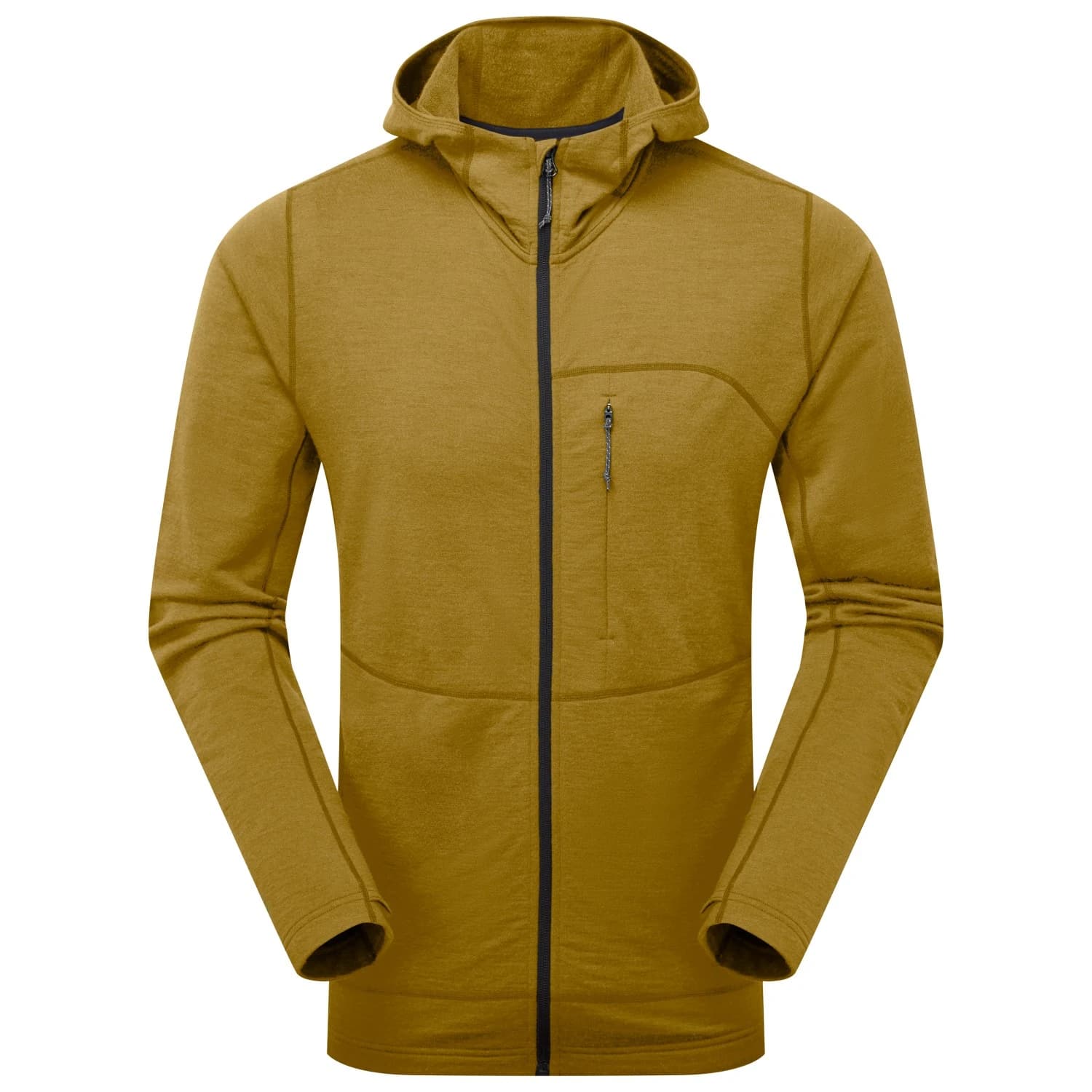 Мъжки вълнен пуловер ARTILECT Quandary Peak Hoodie Merino jacket - Moss