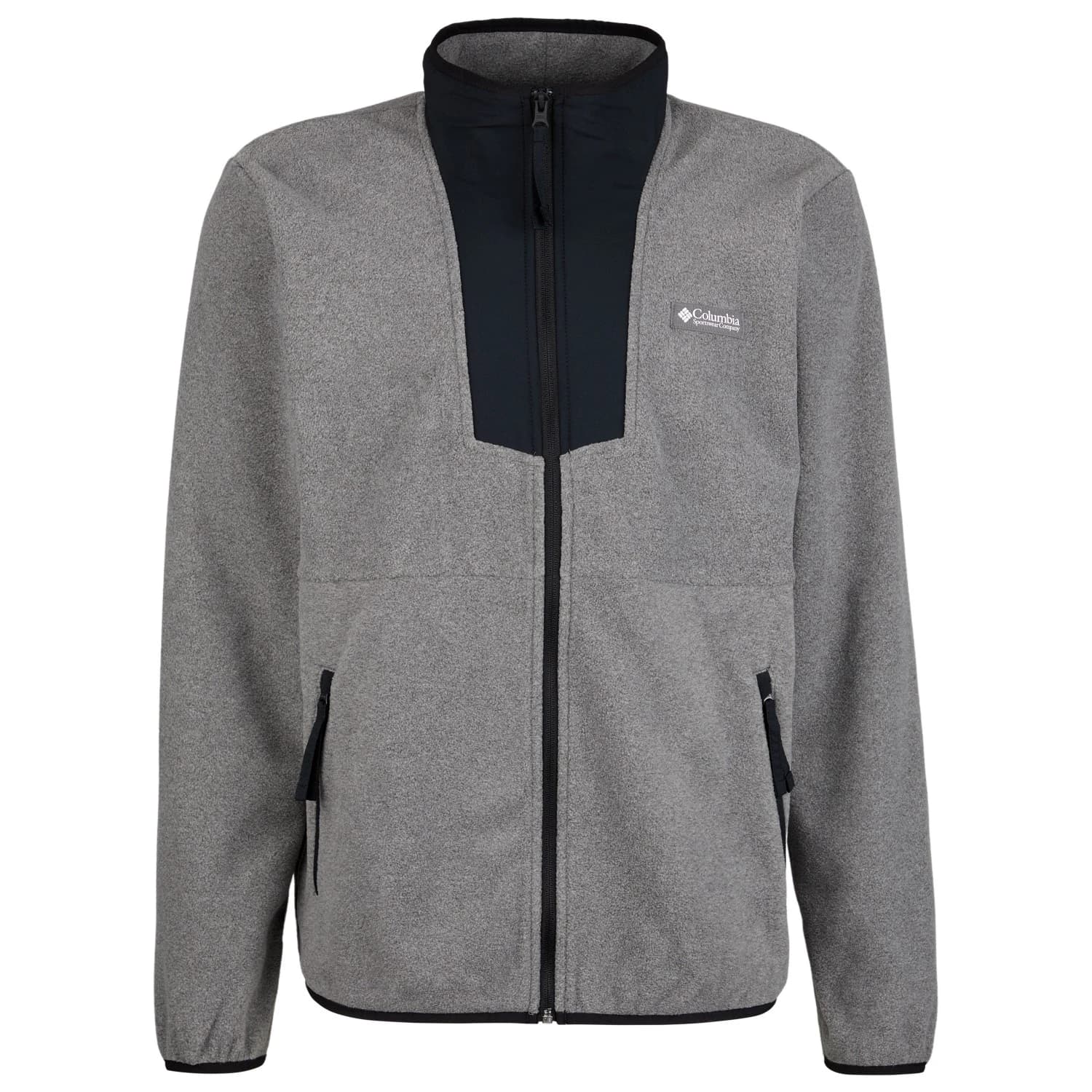 Мъжко поларено яке Columbia Sequoia Grove Full Zip Fleece Fleece jacket - City Grey Heather / Black