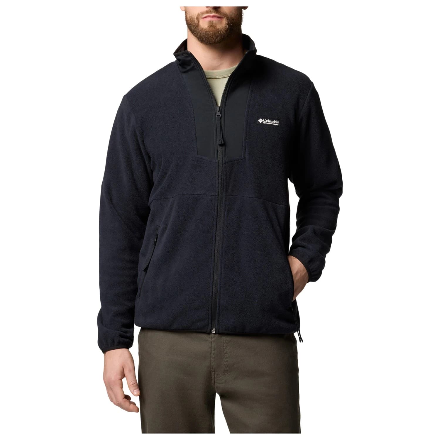 Мъжко поларено яке Columbia Sequoia Grove Full Zip Fleece Fleece jacket - Black