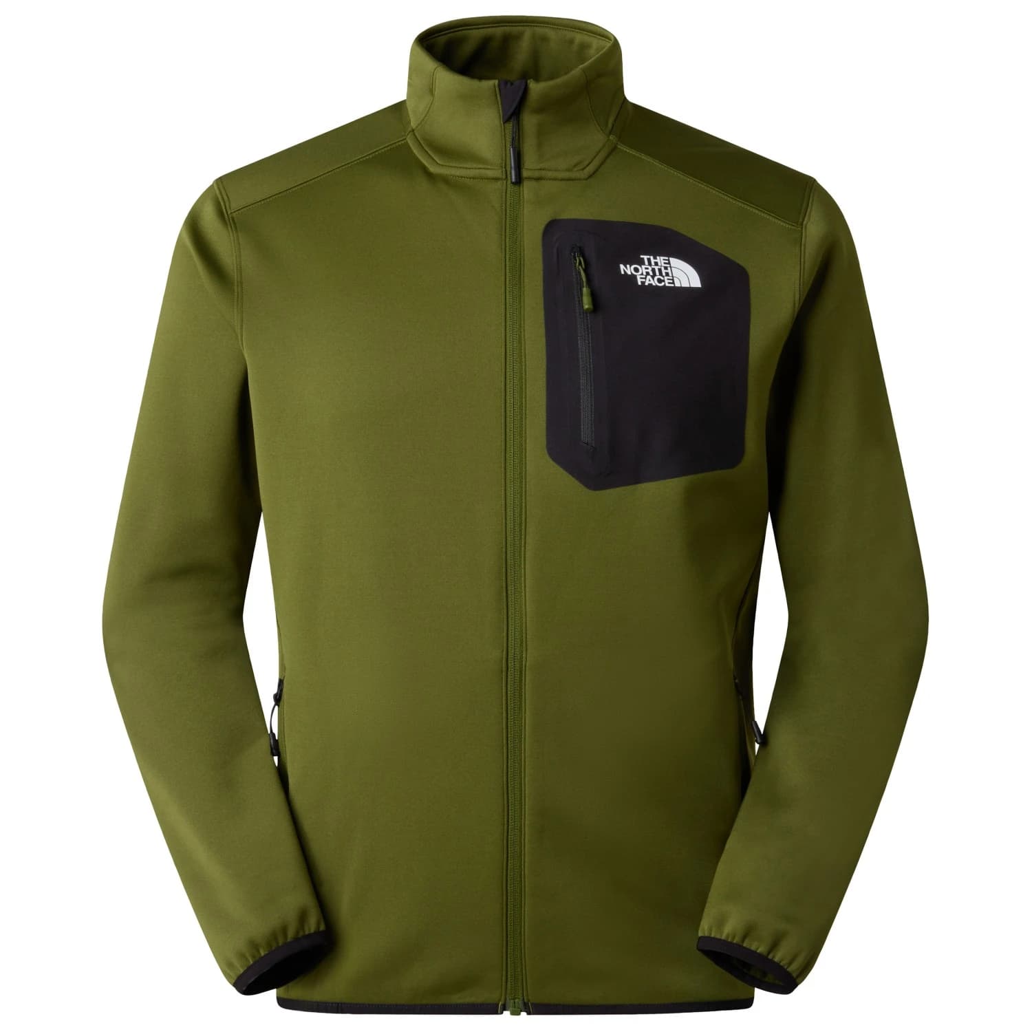 Мъжко поларено яке The North Face Crest Full Zip Fleece jacket - Woodland Green / Black