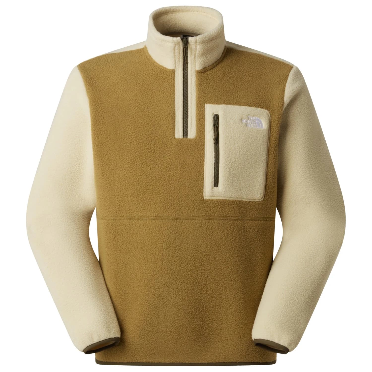 Мъжки поларен пуловер The North Face Yumiori 1/4 Zip Fleece jumper - Cedar / Desert Stone / New Taupe Green