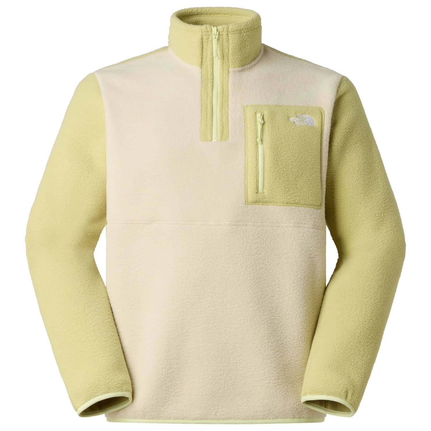 Мъжки поларен пуловер The North Face Yumiori 1/4 Zip Fleece jumper - Desert Stone / Pear / Lemon Mist