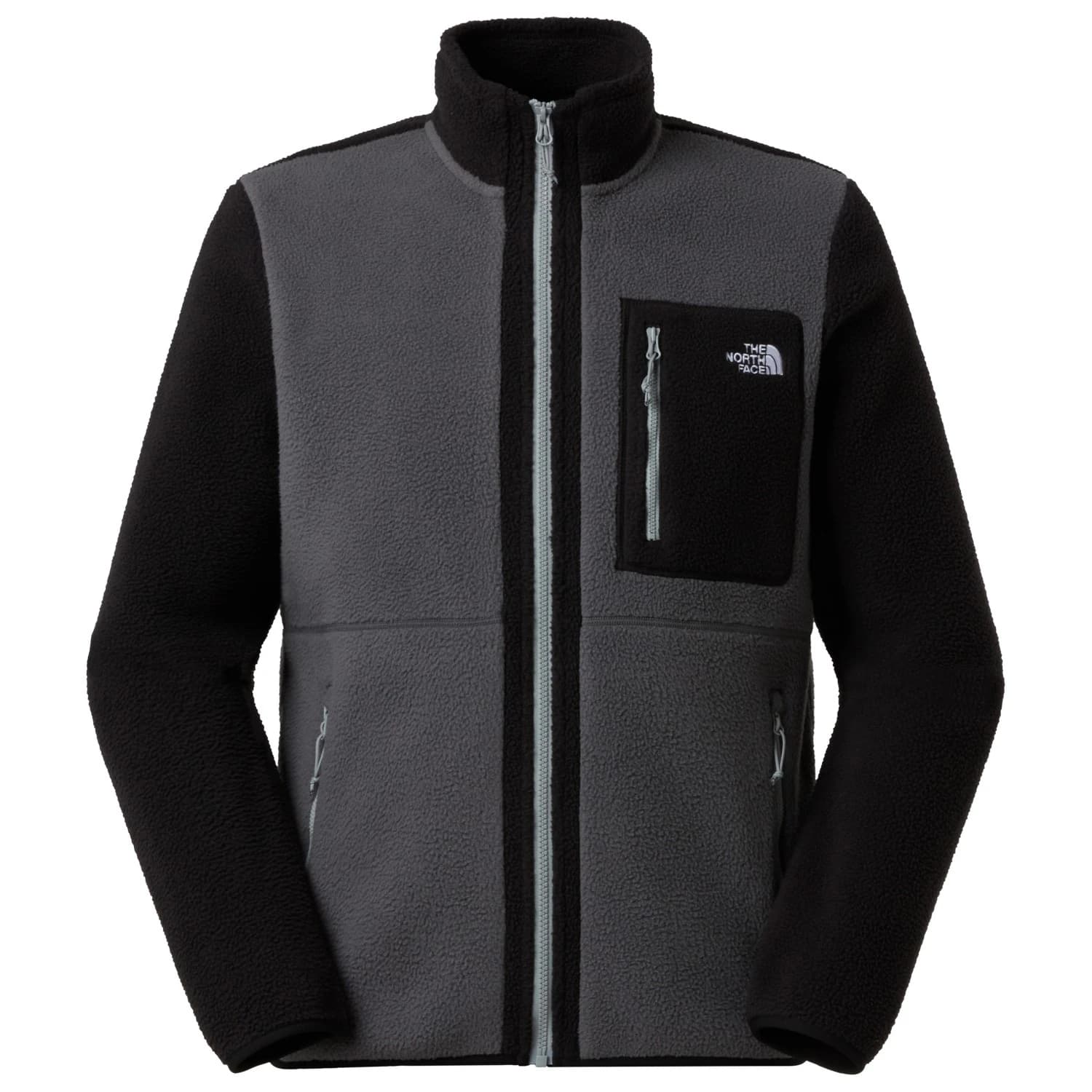 Мъжко поларено яке The North Face Yumiori Full Zip Fleece jacket - Anthracite Grey / TNF Black