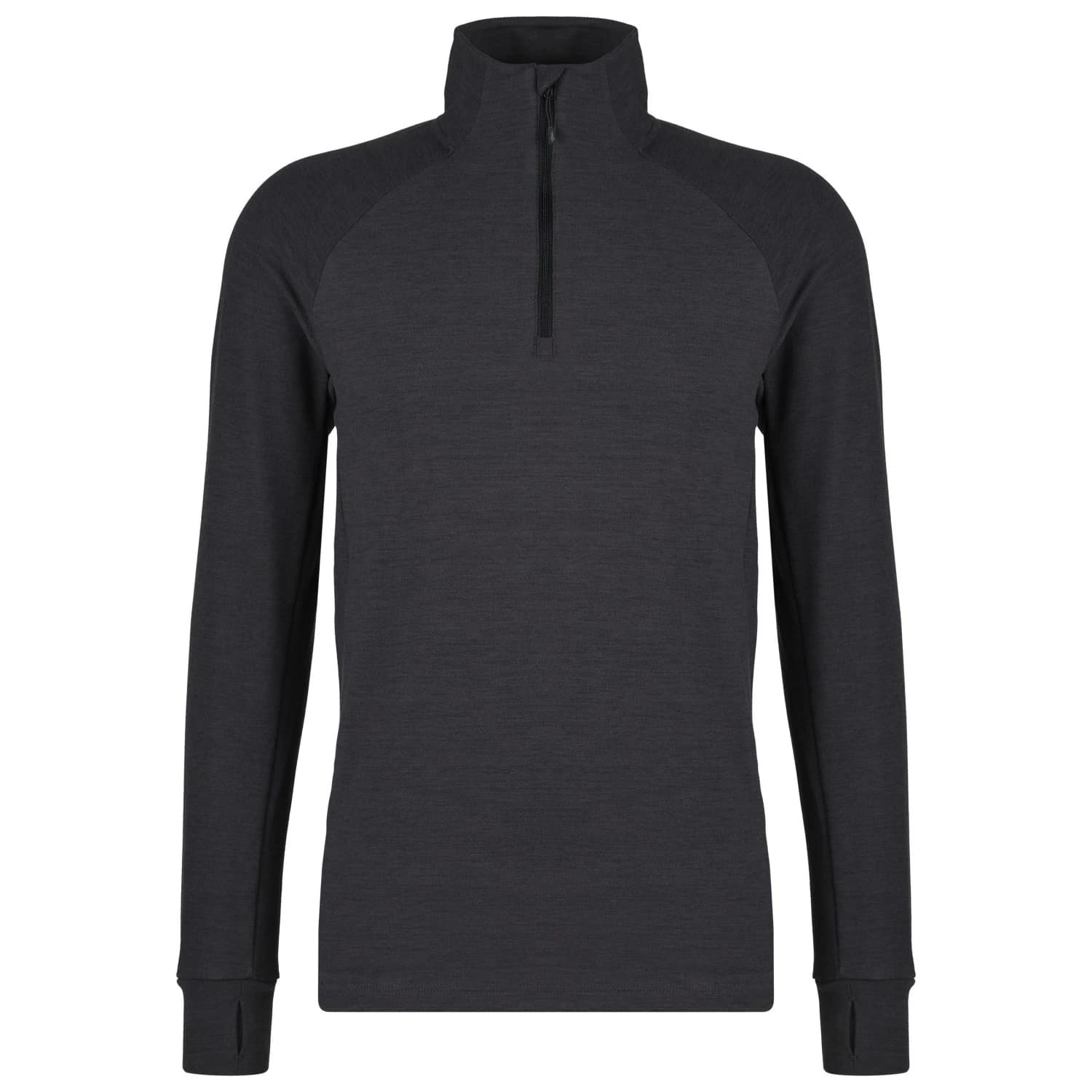 Мъжки поларен пуловер Heber peak TimberHe. Fleece Half Zip Fleece jumper - Black Melange