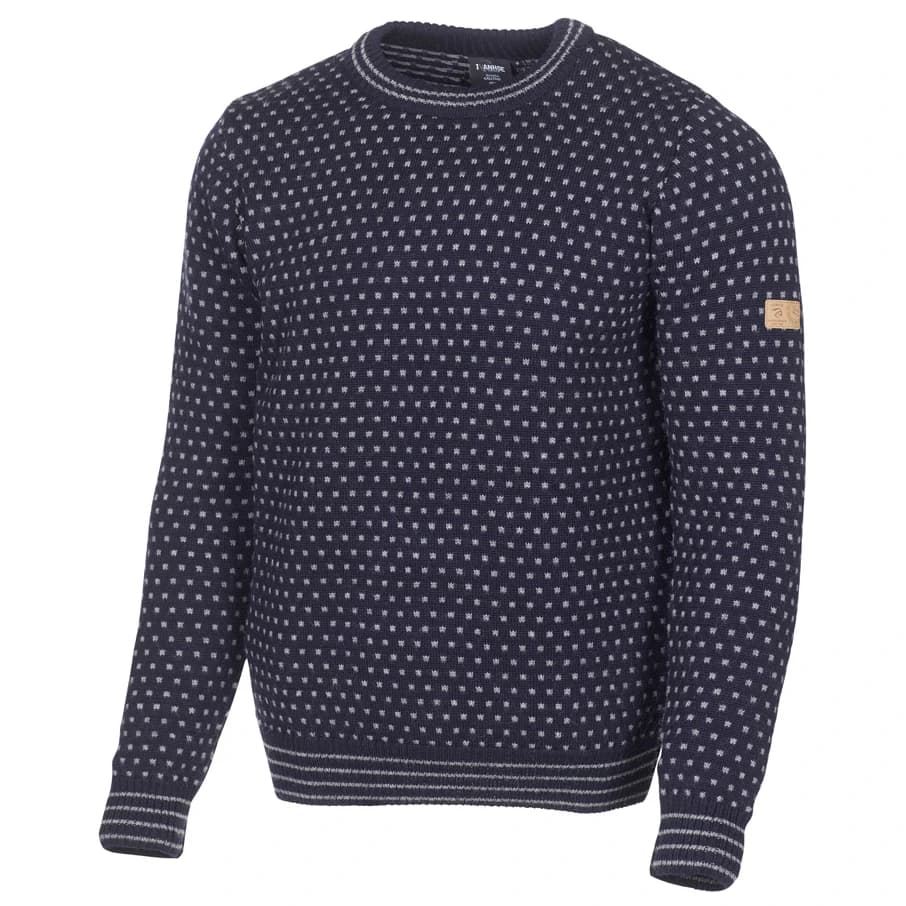 Вълнен пуловер Ivanhoe of Sweden Sverre Crewneck Wool jumper - Navy