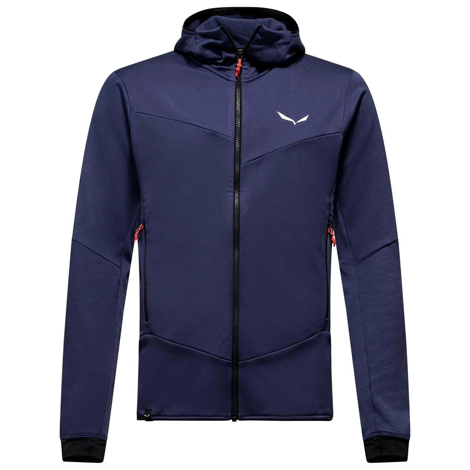 Мъжко поларено яке Salewa Sella Crevasse Hooded Jacket Fleece jacket - Dark Denim