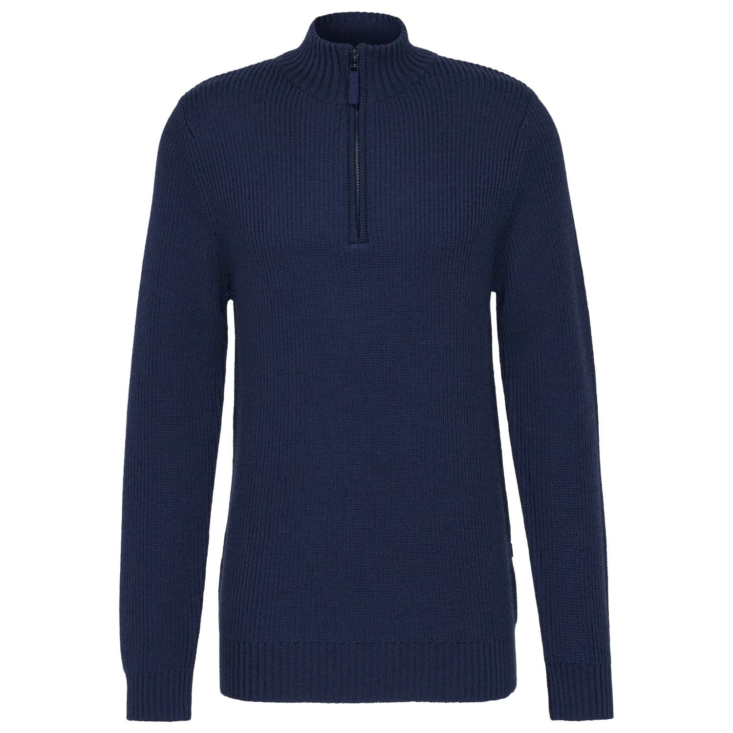 Вълнен пуловер Stoic Heavy MerinoKnit MMXX.Rutvik Half Zip Merino jumper - Space Blue