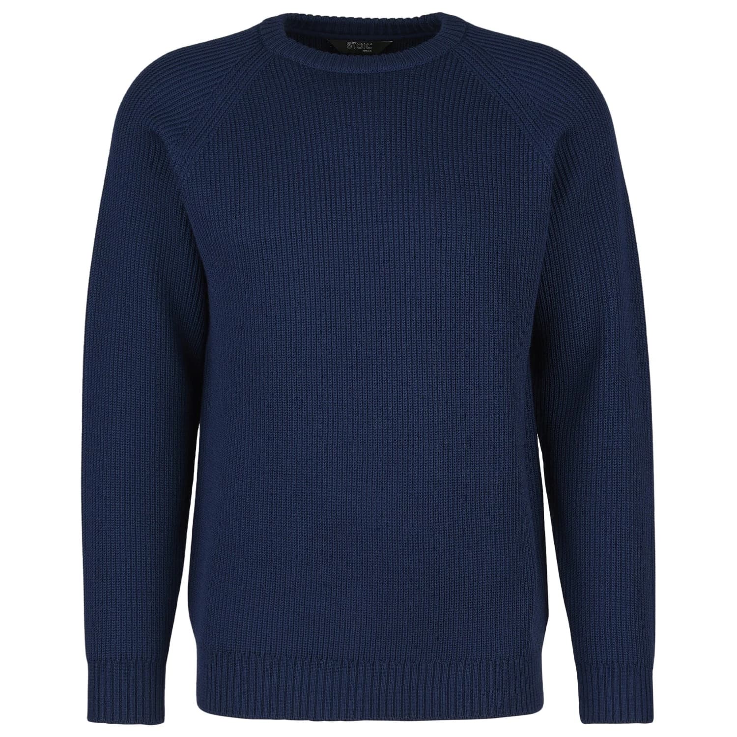 Мъжки вълнен пуловер Stoic Heavy MerinoKnit MMXX.Rutvik Sweater Merino jumper - Navy Blue