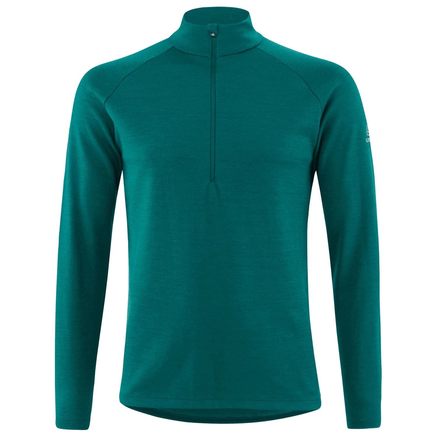 Вълнен пуловер Löffler Midlayer Transtex Merino Merino longsleeve - Smeraldo