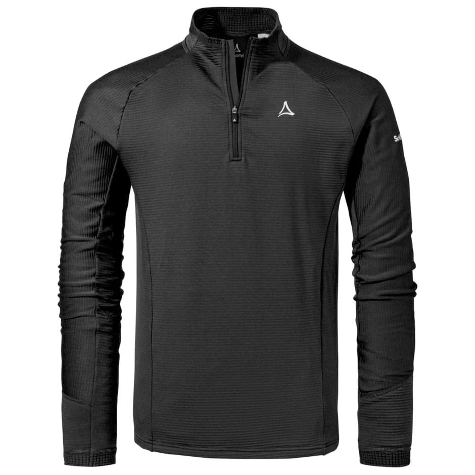 Мъжки поларен пуловер Schöffel Longsleeve Cascata Fleece jumper - Black