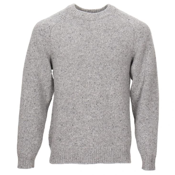 Мъжки вълнен пуловер Sätila Dagsnäs Sweater Wool jumper - Grey Melange